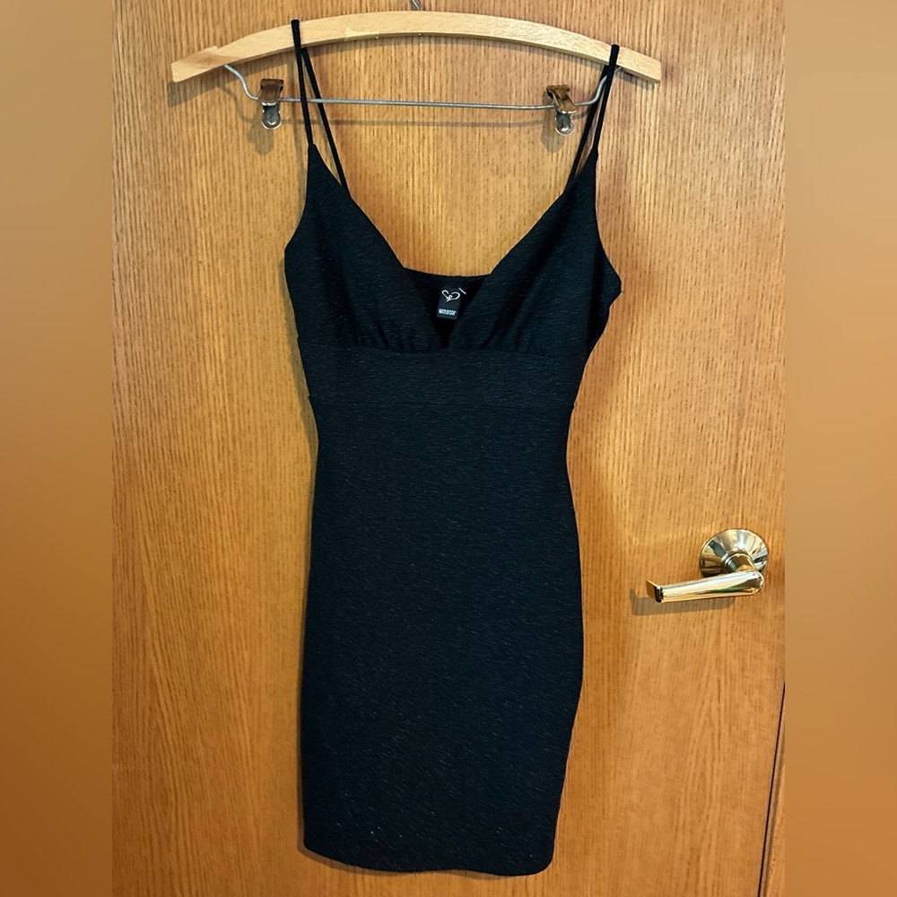 NWT Windsor Twinkling Delight Little Black Dress Small